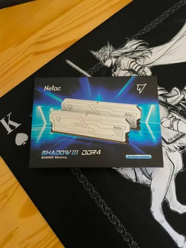MEMÓRIA RAM NETAC SHADOW 3 BRANCA