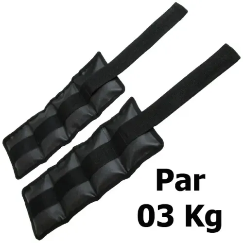 Canelereira Peso 3kg (par) Academia