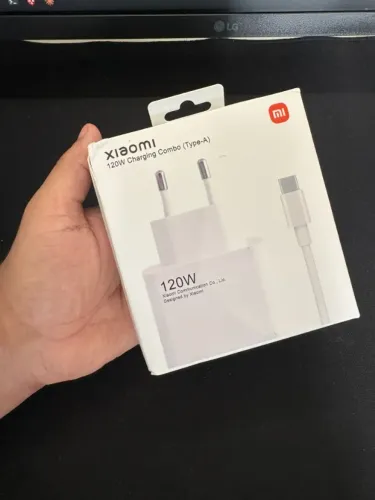 ? Carregador Xiaomi 120W Lacrado - Original
