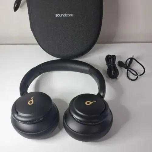 fone de ouvido bluetooth anker soundcore life q30 com anc e até 50 horas de bateria