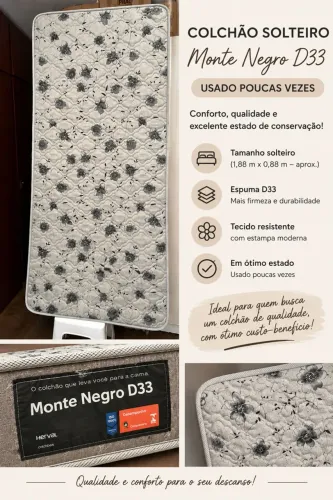 Colchão solteiro