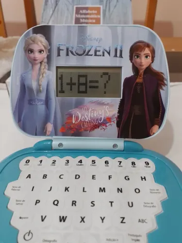 Laptop Infantil Educativo Frozen Bilingue