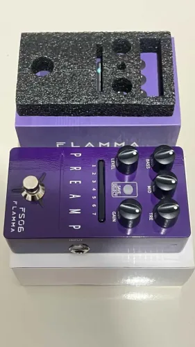 Preamp Flamma FS06 pedal de guitarra