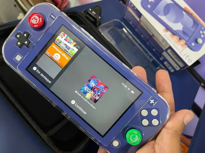 Nintendo Switch Lite Azul - Desbloqueado