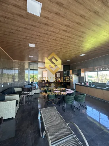 Chácara- 4 suítes, 480m², área gourmet- Trindade GO