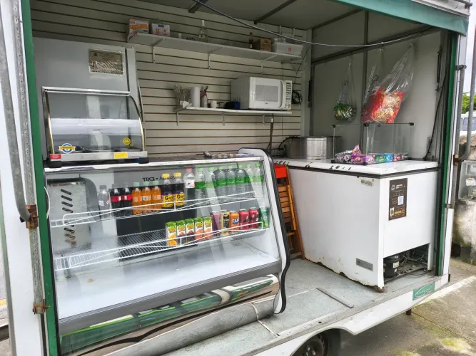treiler de lanches completo com licença em santos ponta da praia