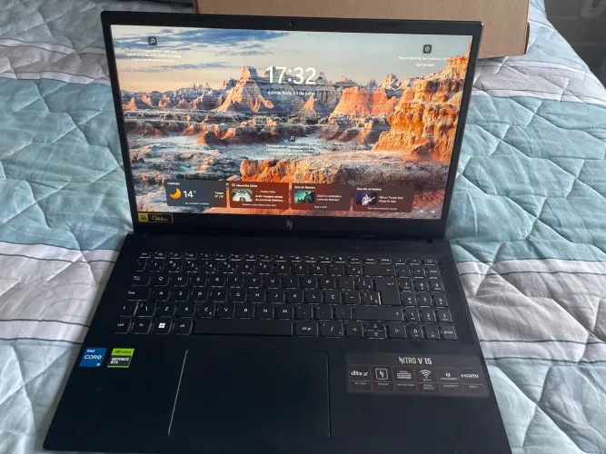 Notebook acer nitro v15 rtx 3050 512gb
