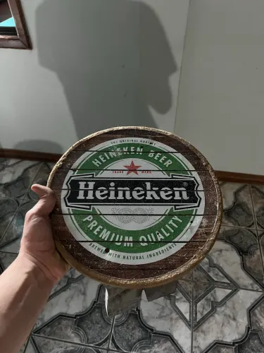 Banquinho de bar Heineken