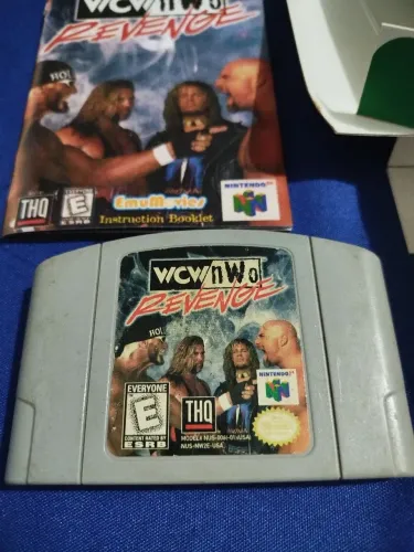 WcW x NwO Revenge original cx e manual Repro