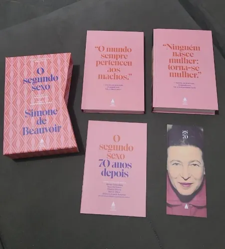 Box Simone De Beauvoir Edição Comemorativa