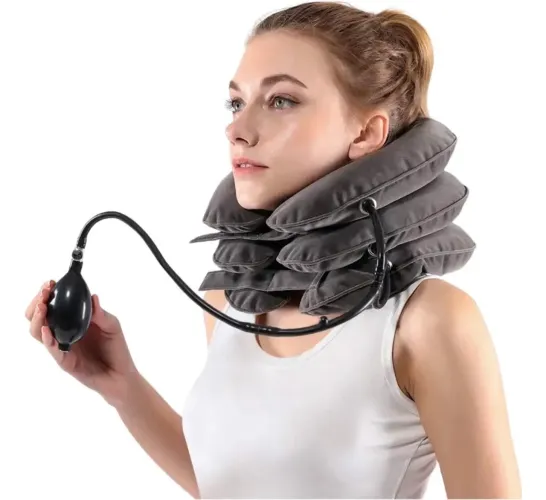 Colar cervical pescoço inflável