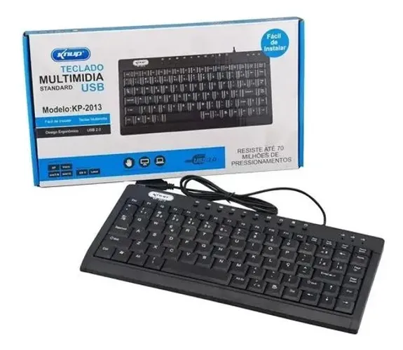 Teclado usb pc/notebook knup kp-2013