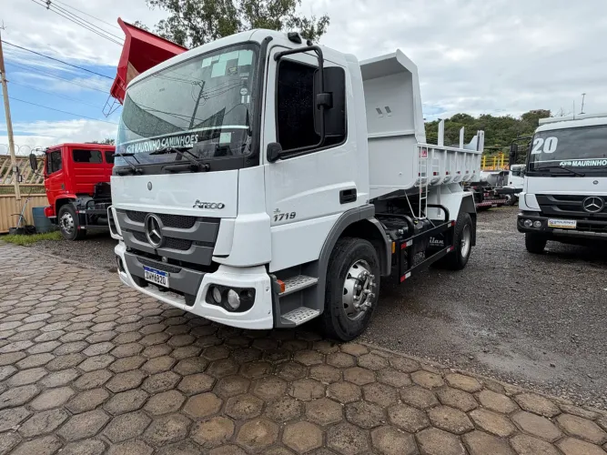MB 1719 ANO 2019 CAMINHÃO CAÇAMBA ZERO 