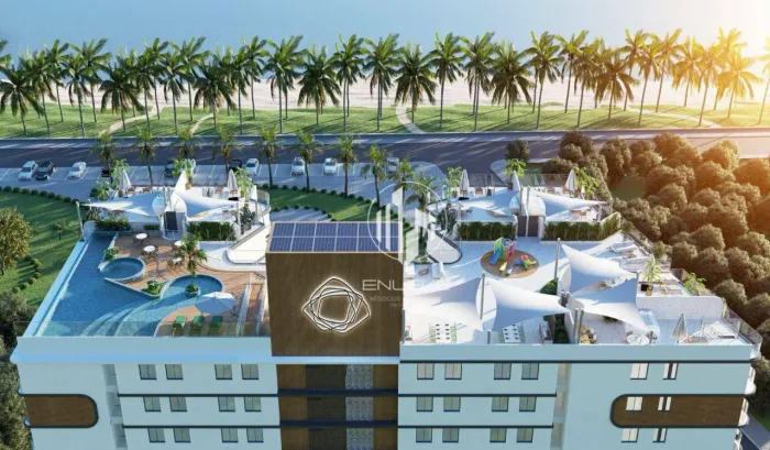 Studios na planta na beira-mar de Intermares