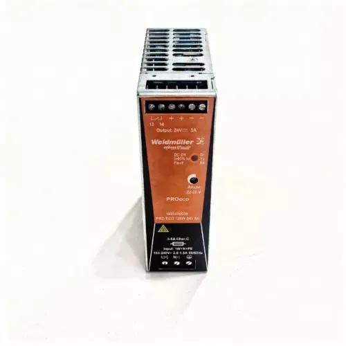 Fonte Weidmüller PRO ECO 120W 24V 5A DIN Rail Nova