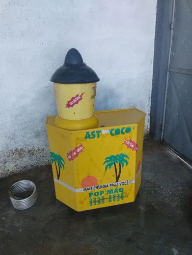 Carrinho água de coco