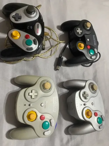 LOTE cadê controles de Game Cube