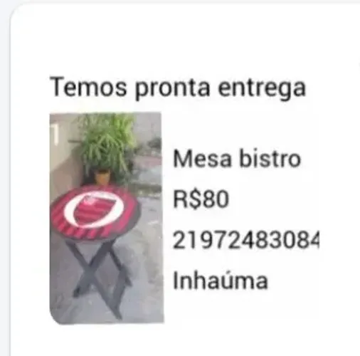 Mesa bistrô