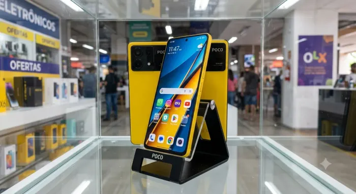 Poco X6 Pro 256GB (12GB RAM) + Kit de Proteção Completo Grátis!