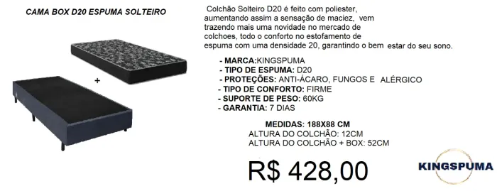 Conjunto completo -  D20 -compre hoje e receba em até 72 horas 
