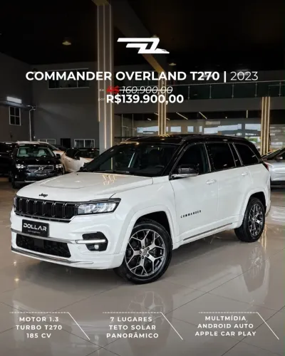 Jeep Commander Overland T270 1.3 TB Flex AUT 2023