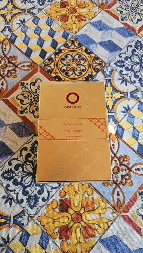 Caixa Royal Amber Eau de Parfum Luxury Collection Orientica 80ml