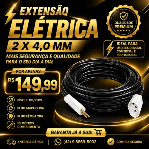 Extensão Elétrica Reforçada