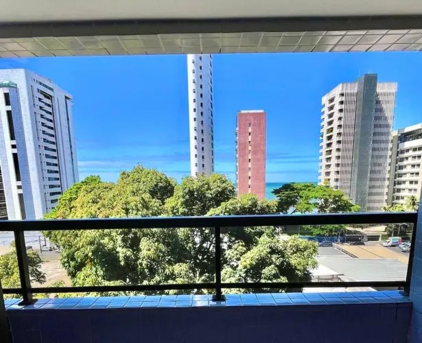 Apartamento 1 Quarto em Piedade com Varanda próx a praia
