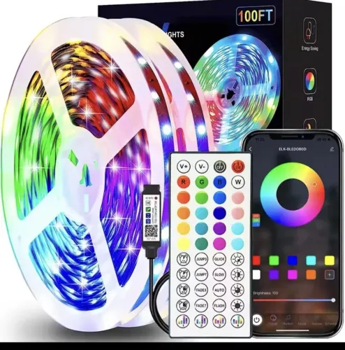Fita de LED Bluetooth Controle 10 Metros