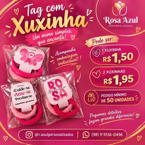 Mimos outubro Rosa