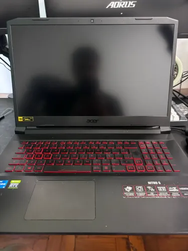 Notebook gamer Acer nitro 5 RTX 3050 usado
