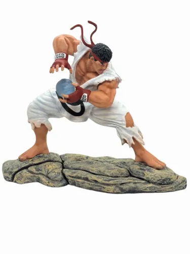 Estátua Ryu Street Fighter Resina Boneco