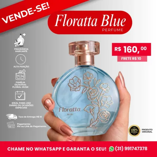 Floratta Blue Feminino O Boticário Original 75ml