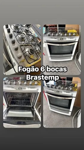 Fogão Brastemp 6 bocas 