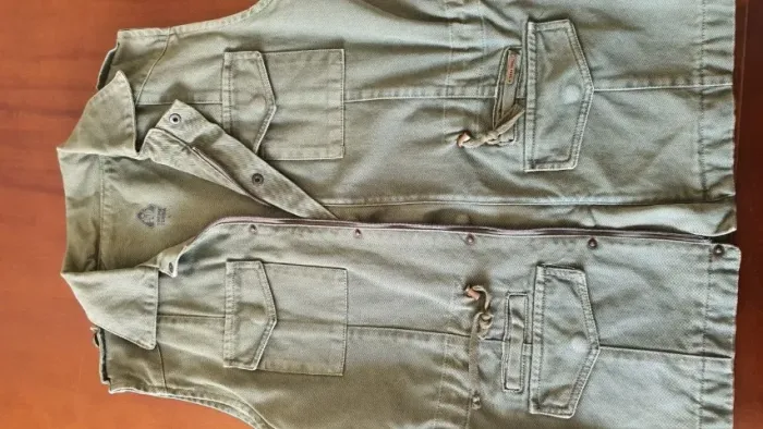 Colete feminino em Sarja - Treme Terra