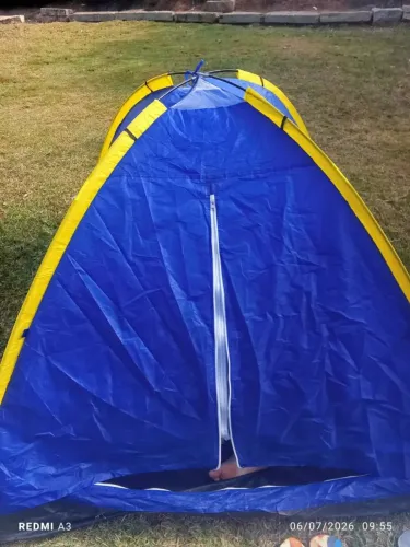 Troco barraca de camping por cabelo humano