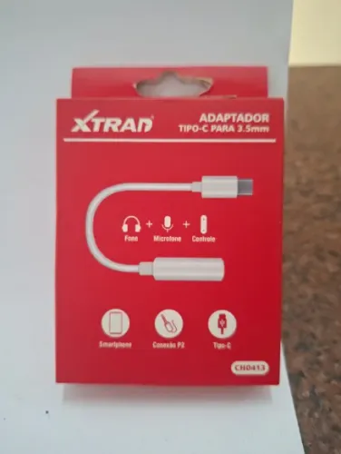 Adaptador Tipo-C Para Fone P2 (3.5mm) Xtrad CH0413 - XTRAD