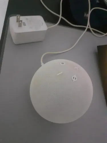 Echo Dot (5ª Geração) Smart Speaker Com Alexa Amazon Branco