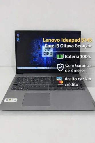 ? Notebook Lenovo IdeaPad S145-15IKB - i3 + SSD 128GB - Venda Rápida ?