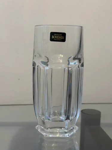 Jogo de 6 Copos de Cristal - 300 ml | Fabricado na República Tcheca