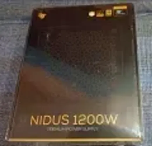 Fonte Pichau Nidus 1200W Full Modular 80 Plus Gold ATX 3.0 PCIe 5.0 Preto (Novo e Lacrado)