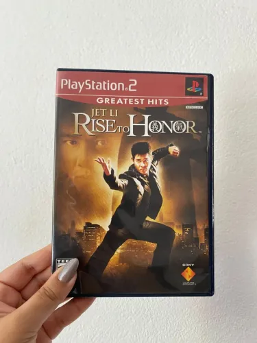 Jet Li Rise To Honor Ps2 Original - Impecável Com Manual