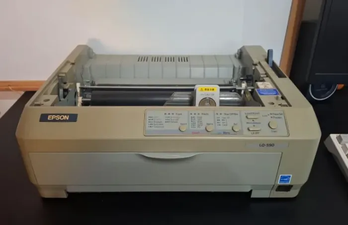 IMPRESSORA PARA DECALQUES MATRICIAL EPSON LQ590 24 AGULHAS
