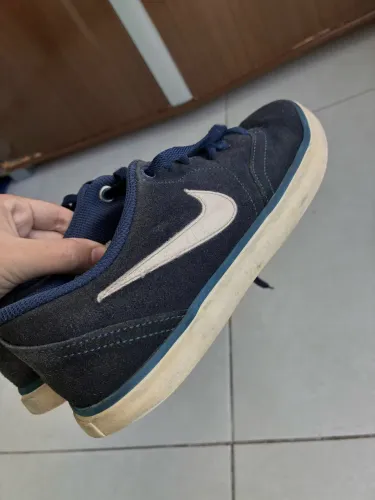 Tênis Nike SB Camurça Azul Marinho Original - Tamanho 39