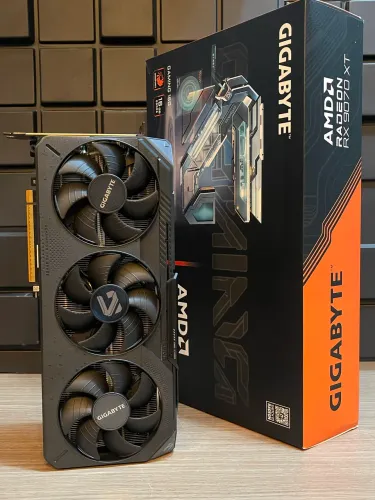 PLACA DE VÍDEO GIGABYTE RX 9070XT 16GB GAMING OC, RAY TRACING, GDDR6