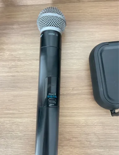 Microfone Shure Sm58 digital - s/fio