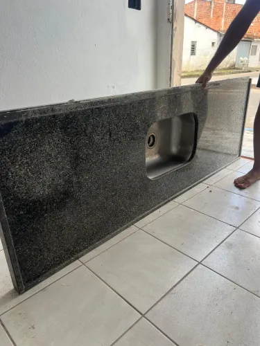 Bancada de Granito Cinza