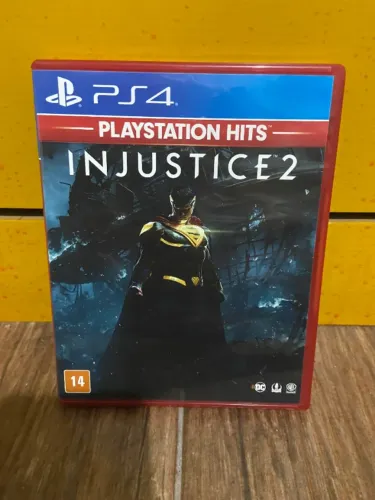 JOGO GAME INJUSTICE 2 PLAYSTATION HITS PS4