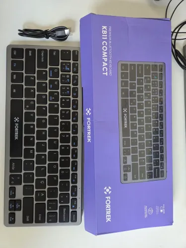 Teclado bluetooth compacto Fortrek