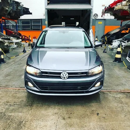 Polo 1.0 TSI Tb 2018 Capo Porta Airbag Farol Cambio Motor Suspensão Mecanica Sucata